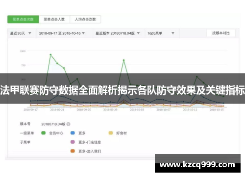 法甲联赛防守数据全面解析揭示各队防守效果及关键指标